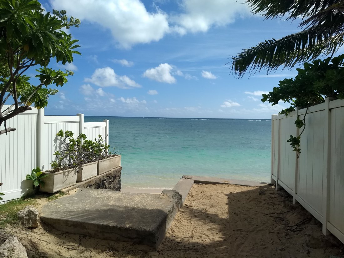 Lanikai beach access